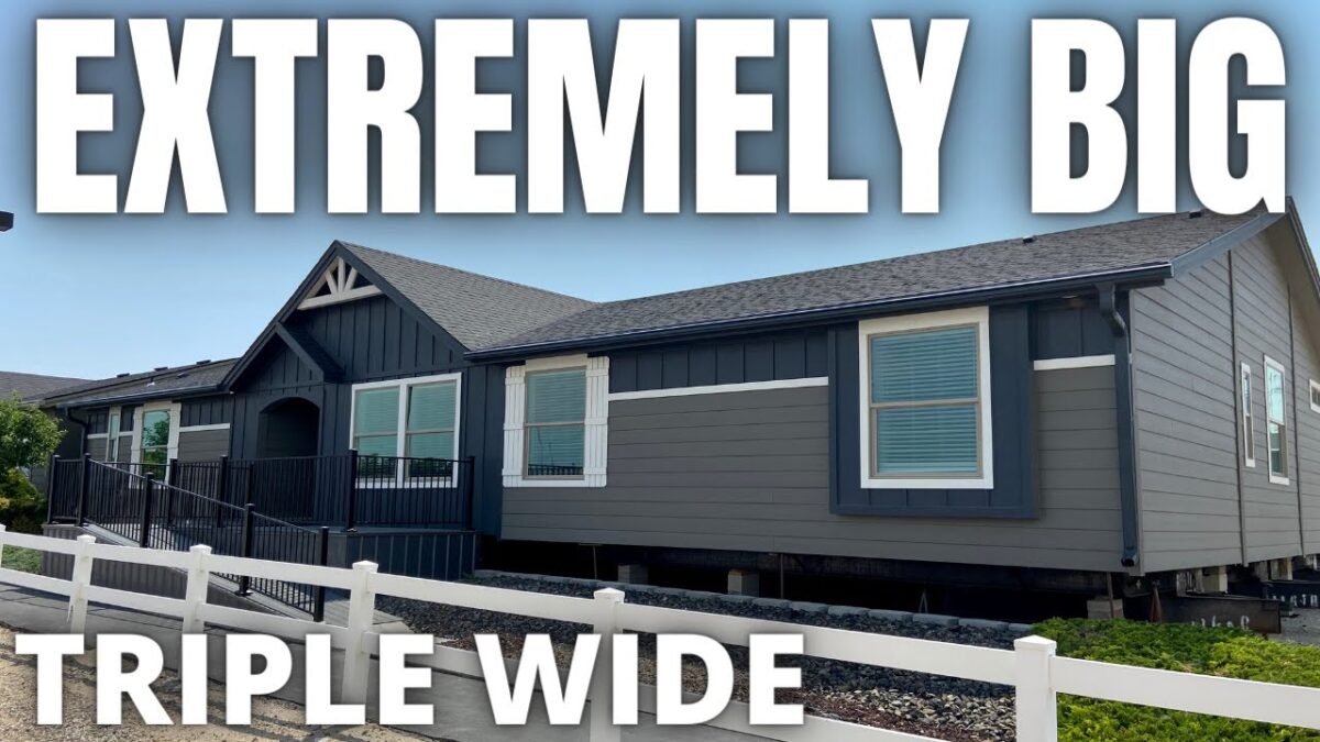 triple wide mobile homes