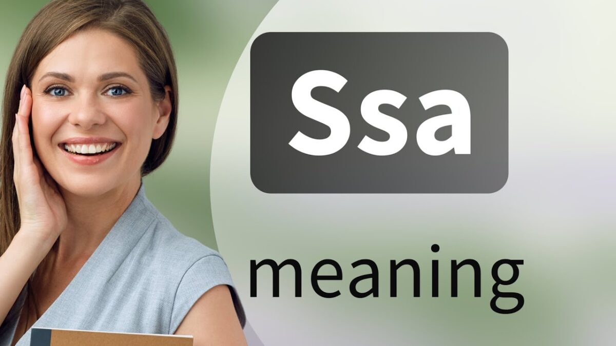 what does ssa mean